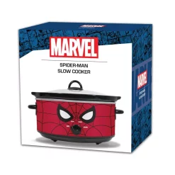 New 🧨 Uncanny Brands Marvel Spider-Man 7qt. Red Slow Cooker 😀 -Appliances Sales unnamed file 2226