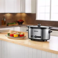 Outlet ❤️ KitchenAid 6 Qt. Stainless Steel Slow Cooker With Glass Lid And Built-In Timer 🥰 -Appliances Sales unnamed file 2242