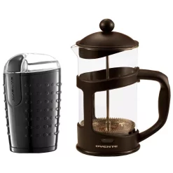 Buy 🎉 Ovente Electric Coffee Bean Grinder And French Press 😍