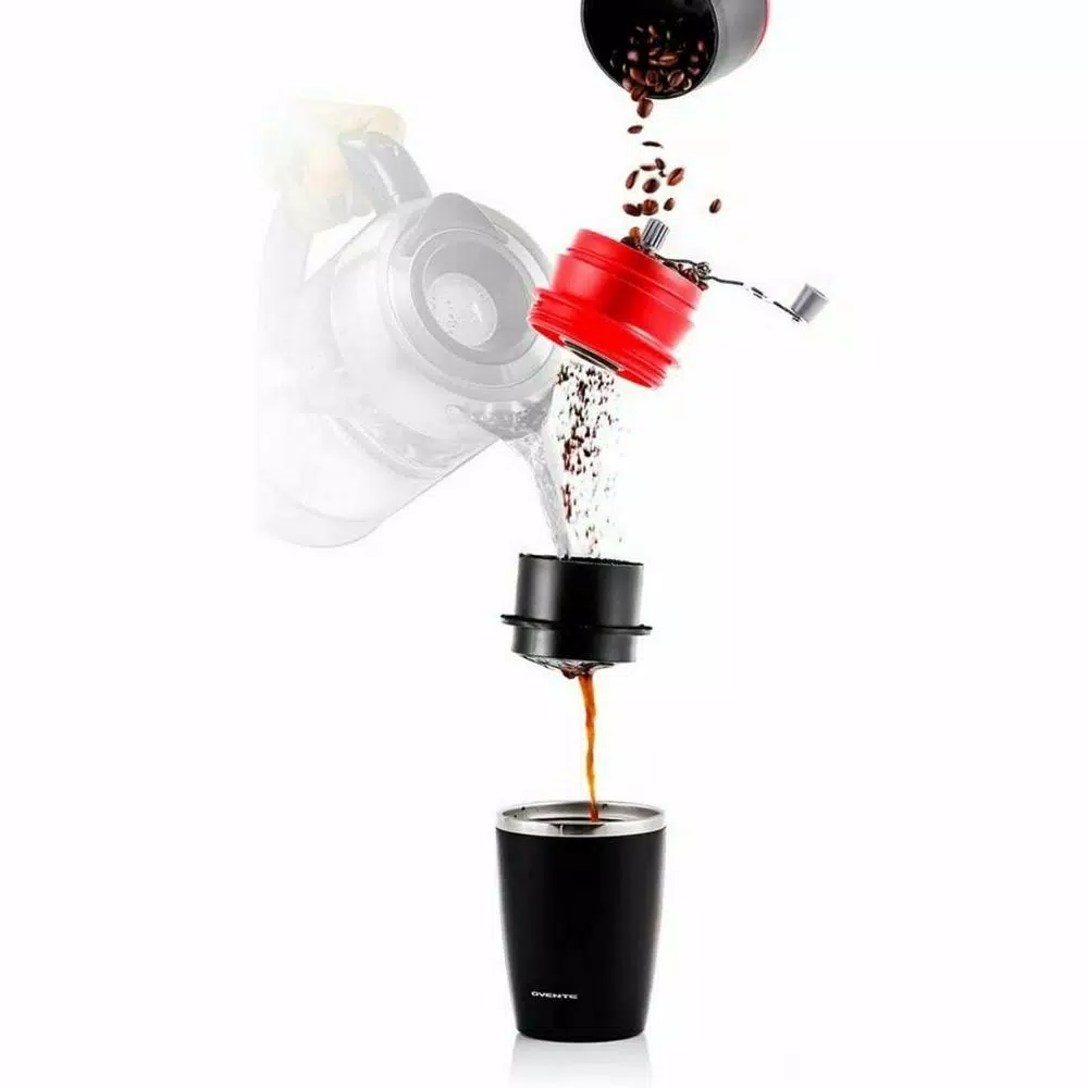 Best reviews of 😀 Ovente Single Serve Red Coffee Grinder, French Press, 2-in-1 Carafe Coffee Maker Machine, With Insulated Cup 😍 6 Best reviews of 😀 Ovente Single Serve Red Coffee Grinder, French Press, 2-in-1 Carafe Coffee Maker Machine, With Insulated Cup 😍 - Image 5