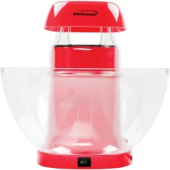 Best Pirce ⌛ Brentwood Appliances 1200-Watt 196 Oz. Red Hot-Air Popcorn Machine ✔️