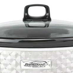 Cheapest ✔️ Brentwood Appliances Diamond 7 Qt. Stainless Steel Slow Cooker With Tempered Glass Lid ❤️ -Appliances Sales unnamed file 2338