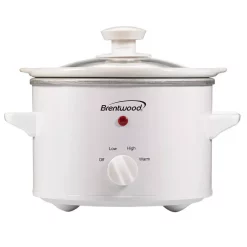 Promo 🎉 Brentwood Appliances 1.5 Qt. White Slow Cooker 💯