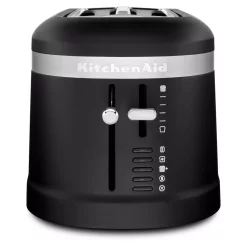 Flash Sale ❤️ KitchenAid 4-Slice Matte Black Long Slot Toaster With High-Lift Lever 💯