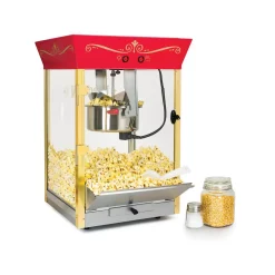 New 💯 Nostalgia 8 Oz. Red Popcorn Machine With Concession Cart 🎉 -Appliances Sales unnamed file 242