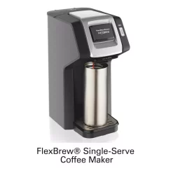 Outlet 🎉 Hamilton Beach FlexBrew Black Single Serve Coffee Maker 🎉 -Appliances Sales unnamed file 322
