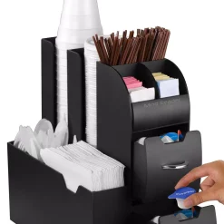 Cheapest 👍 Mind Reader Coffee/Condiment Organizer With Drawer For 36 K-Cups & Sleeve Dispenser, Black 🔔 -Appliances Sales unnamed file 336