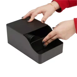 Cheapest 👍 Mind Reader Coffee/Condiment Organizer With Drawer For 36 K-Cups & Sleeve Dispenser, Black 🔔 -Appliances Sales unnamed file 338