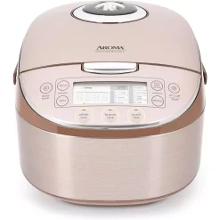 Brand new 😀 AROMA 4 Qt. Champagne Electric Multi-Cooker With Ceramic Pot 🎉