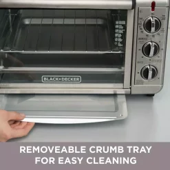 Brand new 👍 BLACK+DECKER 1500 W 6-Slice Black And Silver Convection Toaster Oven 🔔 16 Brand new 👍 BLACK+DECKER 1500 W 6-Slice Black And Silver Convection Toaster Oven 🔔 -Appliances Sales unnamed file 374