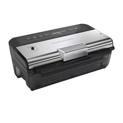 Promo 💯 Hamilton Beach NutriFresh Black And Silver Food Vacuum Sealer With 2-Roll Storage And Starter Kit 🛒