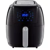 Brand new 🧨 GoWISE USA 8-in-1 5.0 Qt. Black Electric Air Fryer With Recipe Book 👏