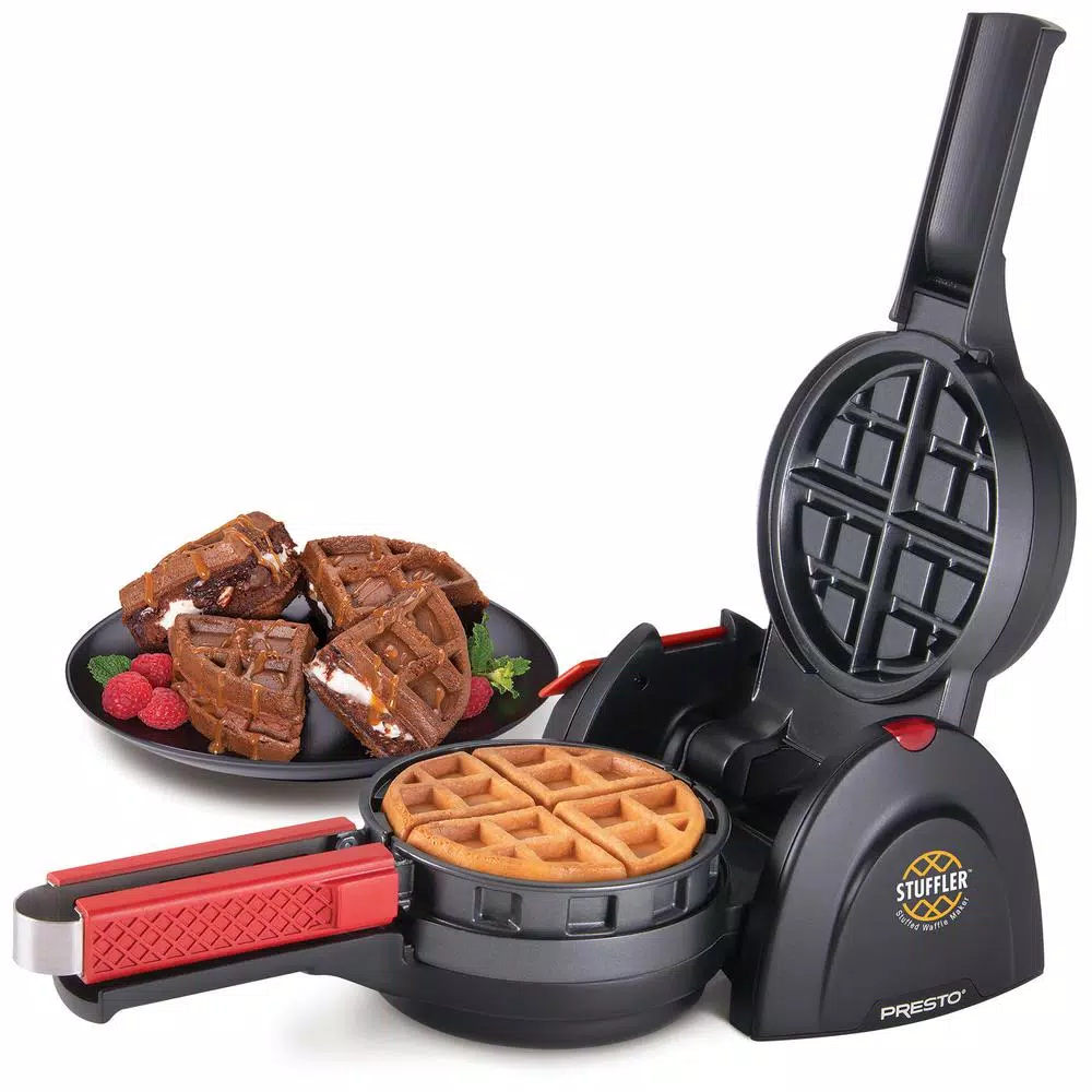 Best Pirce 💯 Presto 5 In. 900-Watt Black Belgian Stuffler Stuffed Waffle Maker 😉 9 Best Pirce 💯 Presto 5 In. 900-Watt Black Belgian Stuffler Stuffed Waffle Maker 😉 - Image 7