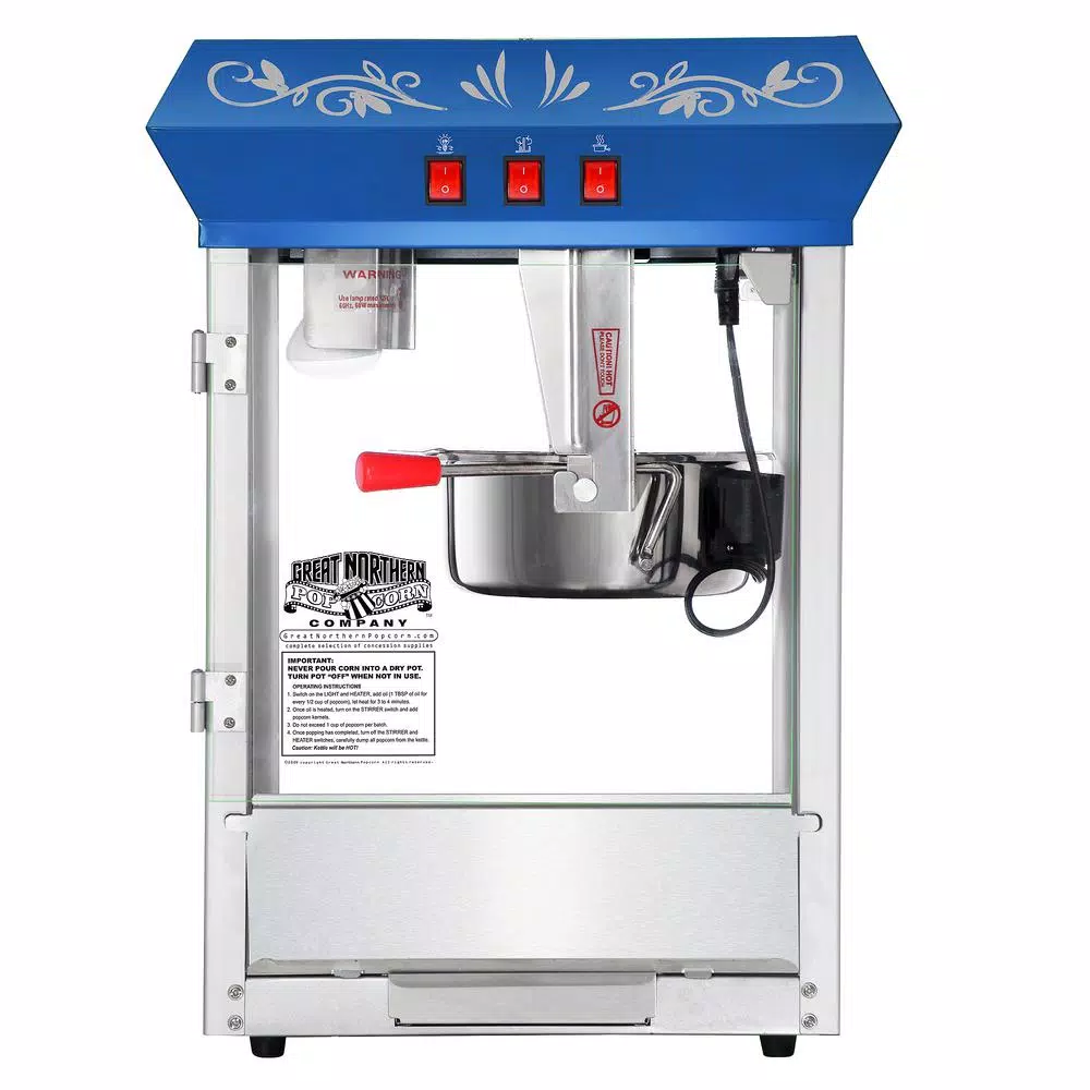 Best reviews of 😉 Great Northern Foundation 8 Oz. Blue Countertop Popcorn Machine 🥰 9 Best reviews of 😉 Great Northern Foundation 8 Oz. Blue Countertop Popcorn Machine 🥰 - Image 7