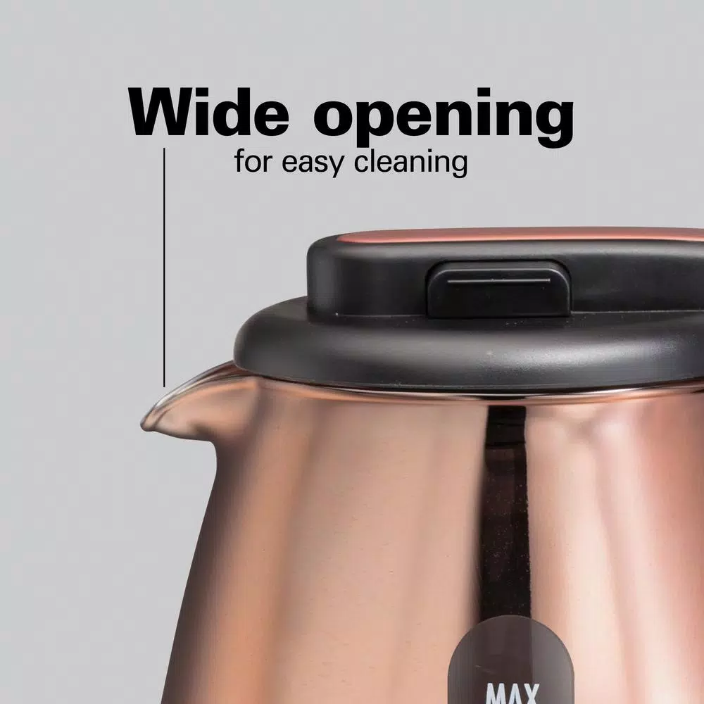 Flash Sale ❤️ Hamilton Beach 7-Cup Copper Glass Cordless Electric Kettle 👍 10 Flash Sale ❤️ Hamilton Beach 7-Cup Copper Glass Cordless Electric Kettle 👍 - Image 8