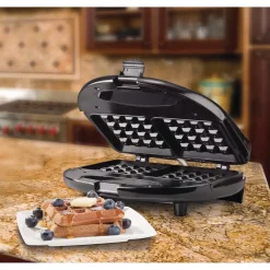Best deal 💯 Brentwood Appliances 750 W Dual Black Nonstick Waffle Maker 👍 -Appliances Sales unnamed file 567