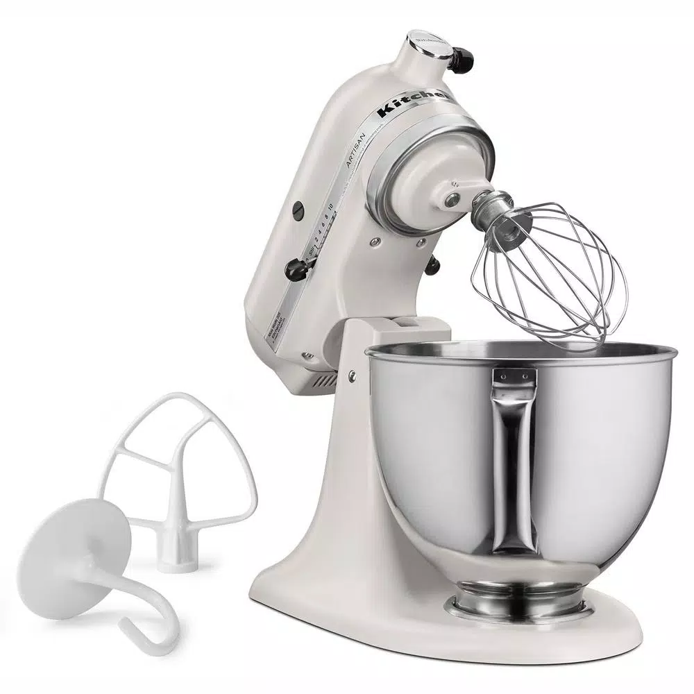 Promo ❤️ KitchenAid Artisan Series 5 Qt. 10-Speed Tilt-Back Stand Mixer – Matte Milkshake 🛒 5 Promo ❤️ KitchenAid Artisan Series 5 Qt. 10-Speed Tilt-Back Stand Mixer – Matte Milkshake 🛒 - Image 3