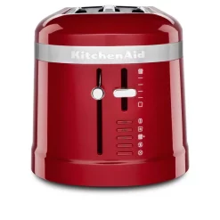 Flash Sale 👏 KitchenAid 4-Slice Empire Red Long Slot Toaster With High-Lift Lever 🌟