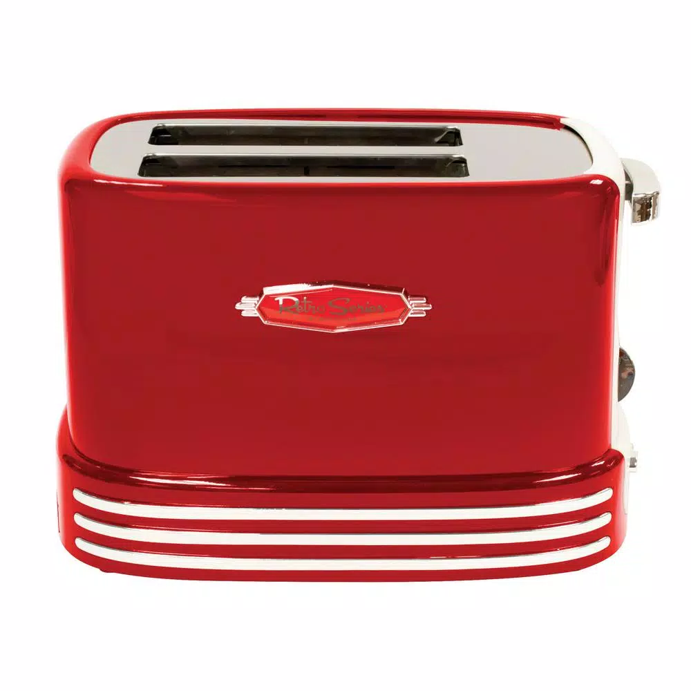 Hot Sale π Nostalgia Retro Series 2-Slice Red Wide Slot Bagel Toaster With Crumb Tray And Shade Settings π 3 Hot Sale π Nostalgia Retro Series 2-Slice Red Wide Slot Bagel Toaster With Crumb Tray And Shade Settings π