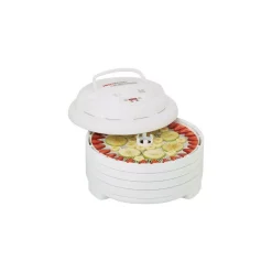 Outlet ❤️ Nesco Gardenmaster 4-Tray Expandable White Food Dehydrator With Temperature Control ⭐