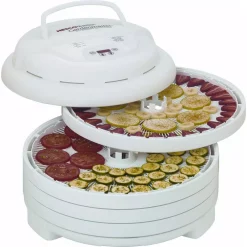 Outlet ❤️ Nesco Gardenmaster 4-Tray Expandable White Food Dehydrator With Temperature Control ⭐ 13 Outlet ❤️ Nesco Gardenmaster 4-Tray Expandable White Food Dehydrator With Temperature Control ⭐ -Appliances Sales unnamed file 604