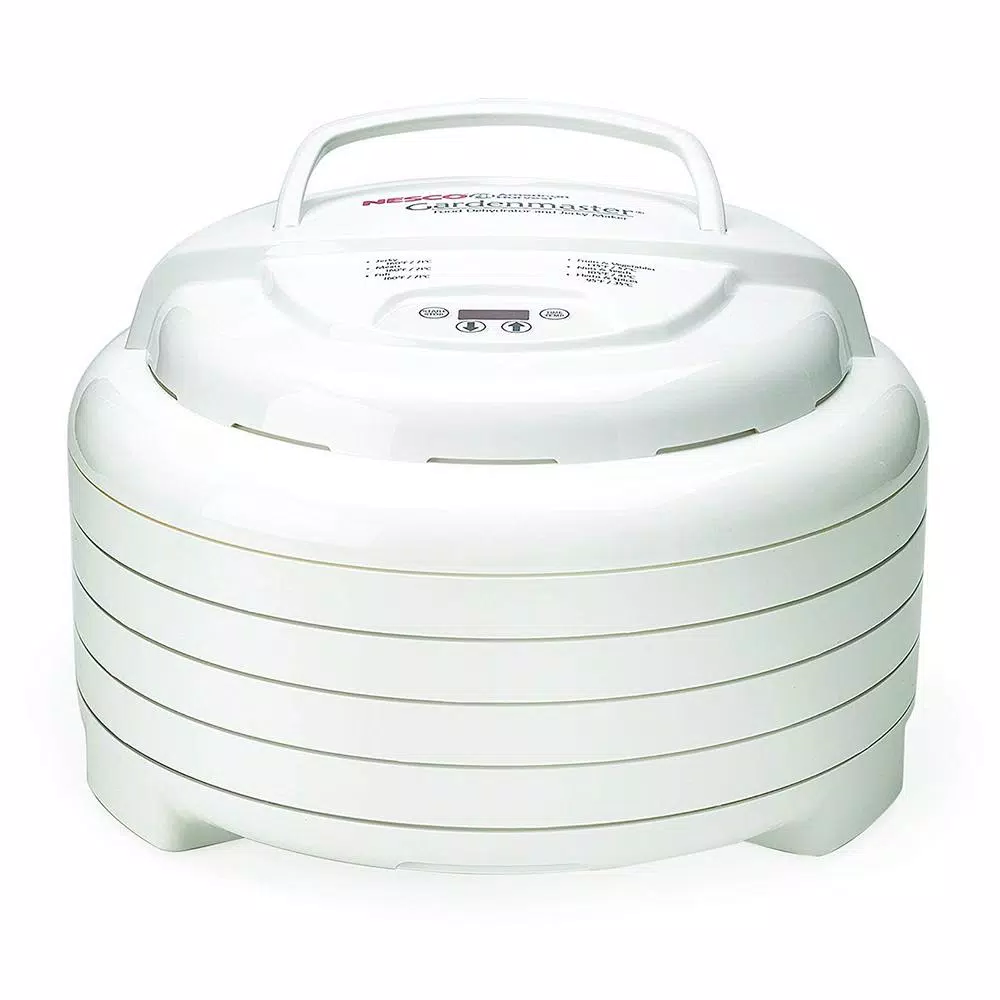 Outlet ❤️ Nesco Gardenmaster 4-Tray Expandable White Food Dehydrator With Temperature Control ⭐ 6 Outlet ❤️ Nesco Gardenmaster 4-Tray Expandable White Food Dehydrator With Temperature Control ⭐ - Image 4