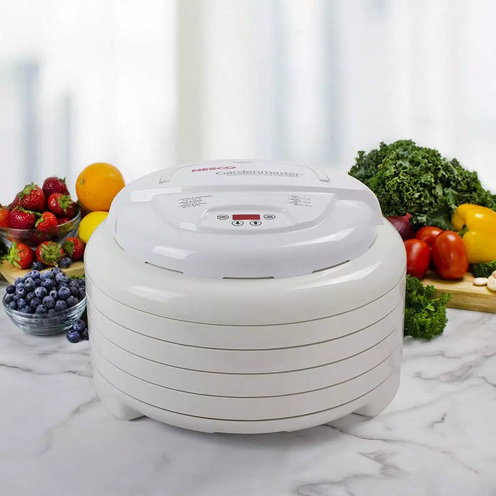 Outlet ❤️ Nesco Gardenmaster 4-Tray Expandable White Food Dehydrator With Temperature Control ⭐ 11 Outlet ❤️ Nesco Gardenmaster 4-Tray Expandable White Food Dehydrator With Temperature Control ⭐ - Image 9