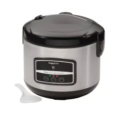 Best deal ❤️ Presto 16-Cup Stainless Steel Rice Cooker With Non-Stick Cooking Pot 😍