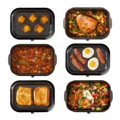 Best Pirce ⭐ West Bend 5 Qt. Red Non-Stick Versatility Slow Cooker With 5-Temperature Settings Includes Travel Lid And Thermal Tote ✔️ -Appliances Sales unnamed file 639