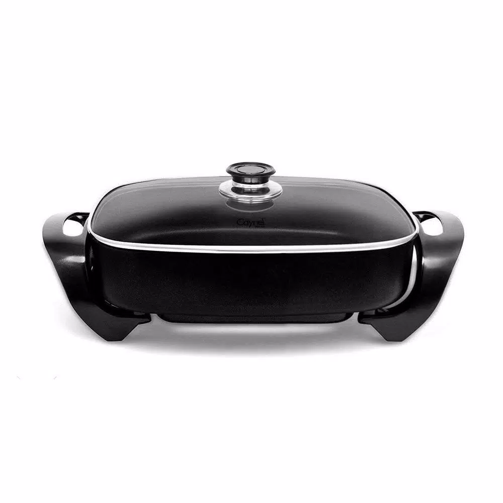 Coupon โค๏ธ Boyel Living 12 In. X 12 In. Black Nonstick Ceramic Electric Skillet ๐ 4 Coupon โค๏ธ Boyel Living 12 In. X 12 In. Black Nonstick Ceramic Electric Skillet ๐ - Image 2