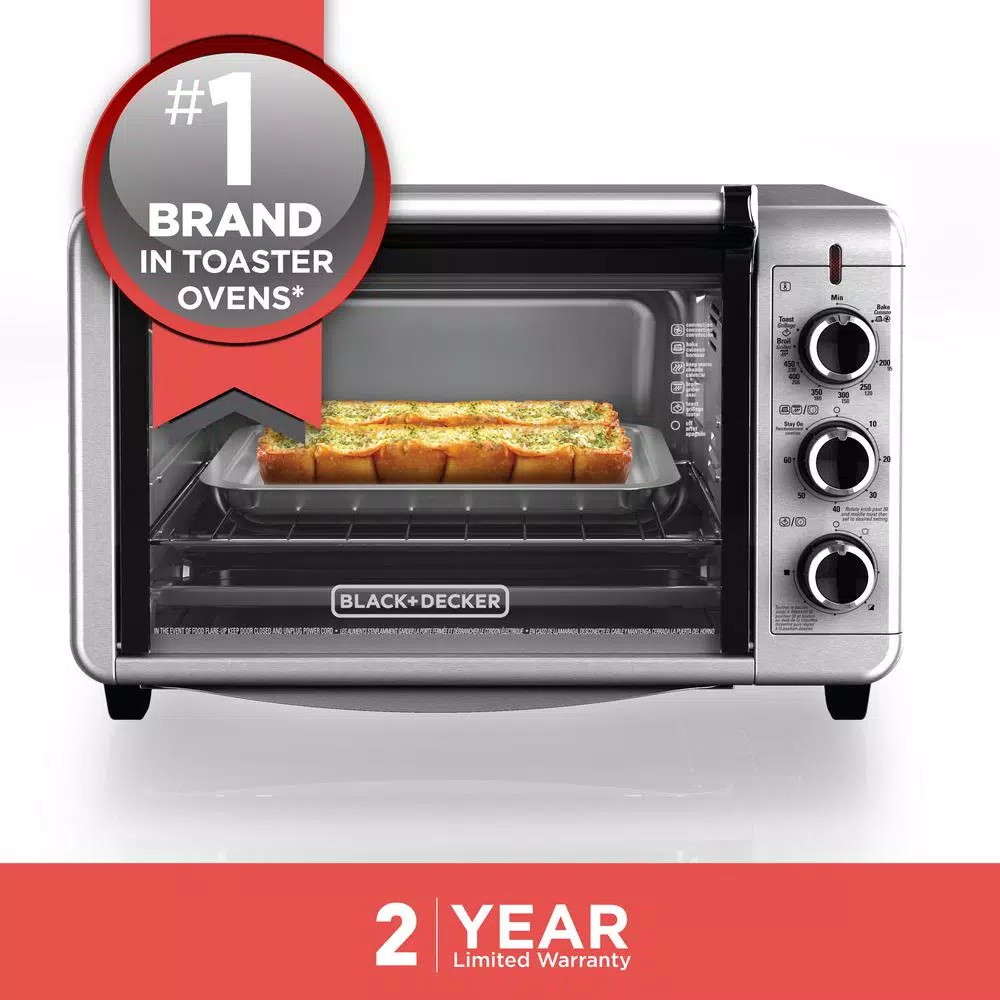 Best Pirce 💯 BLACK+DECKER 1500 W 6-Slice Stainless Steel Toaster Oven With Built-In Timer 😍 7 Best Pirce 💯 BLACK+DECKER 1500 W 6-Slice Stainless Steel Toaster Oven With Built-In Timer 😍 - Image 6