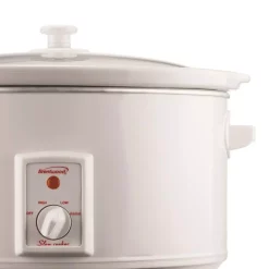Flash Sale 🎁 Brentwood Appliances 8 Qt. White Slow Cooker 😀 -Appliances Sales unnamed file 681
