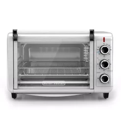 New 😉 BLACK+DECKER Crisp ‘N Bake 1500 W 6-Slice Stainless Steel Toaster Oven 🎉