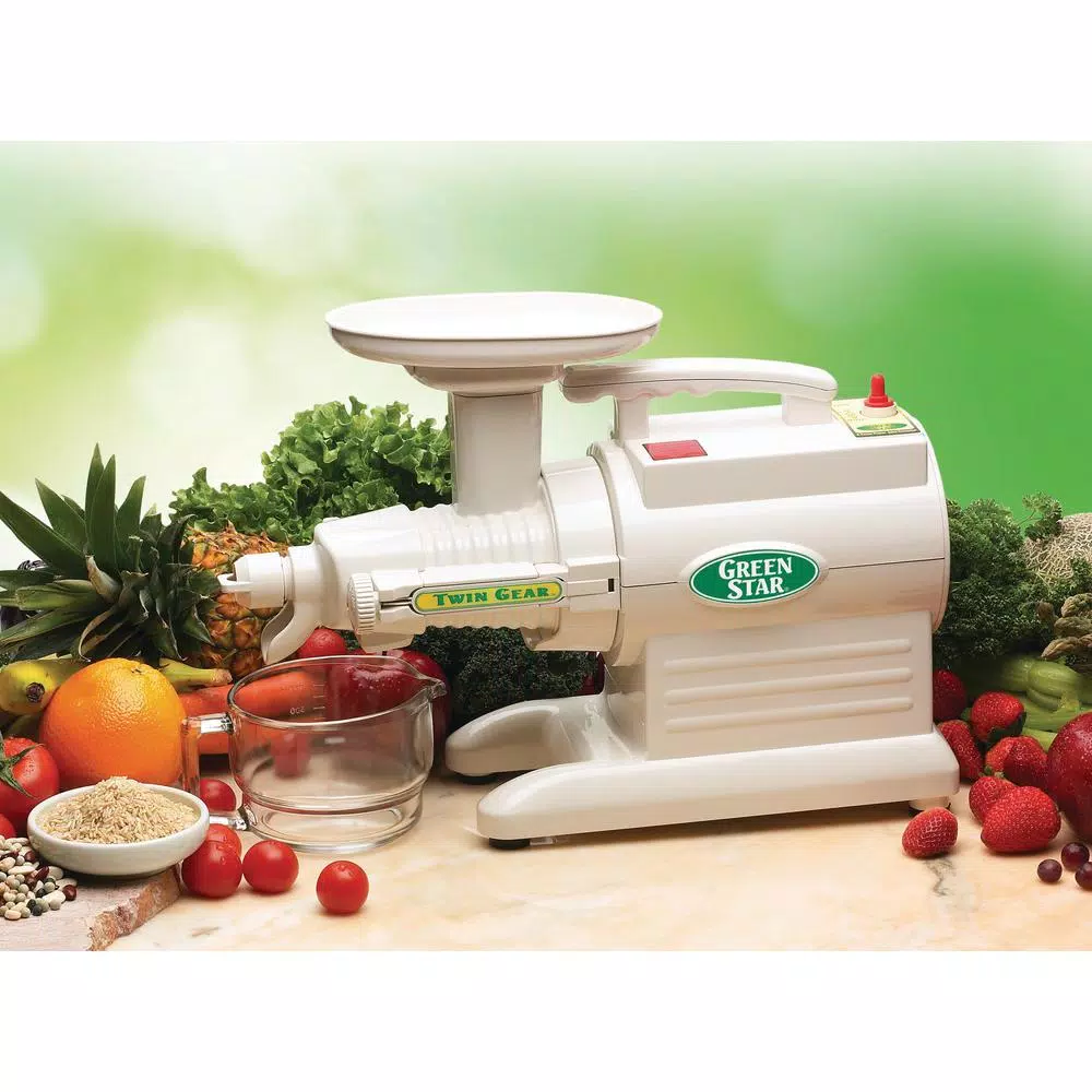 Cheapest ๐ Tribest Greenstar Original 24 Fl. Oz. White Cold Press Juicer ๐ 3 Cheapest ๐ Tribest Greenstar Original 24 Fl. Oz. White Cold Press Juicer ๐ - Image 2