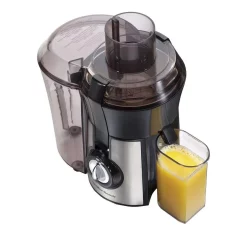 Outlet 😉 Hamilton Beach Big Mouth Pro 1 Qt. Black And Stainless Steel Juice Extractor 🔔