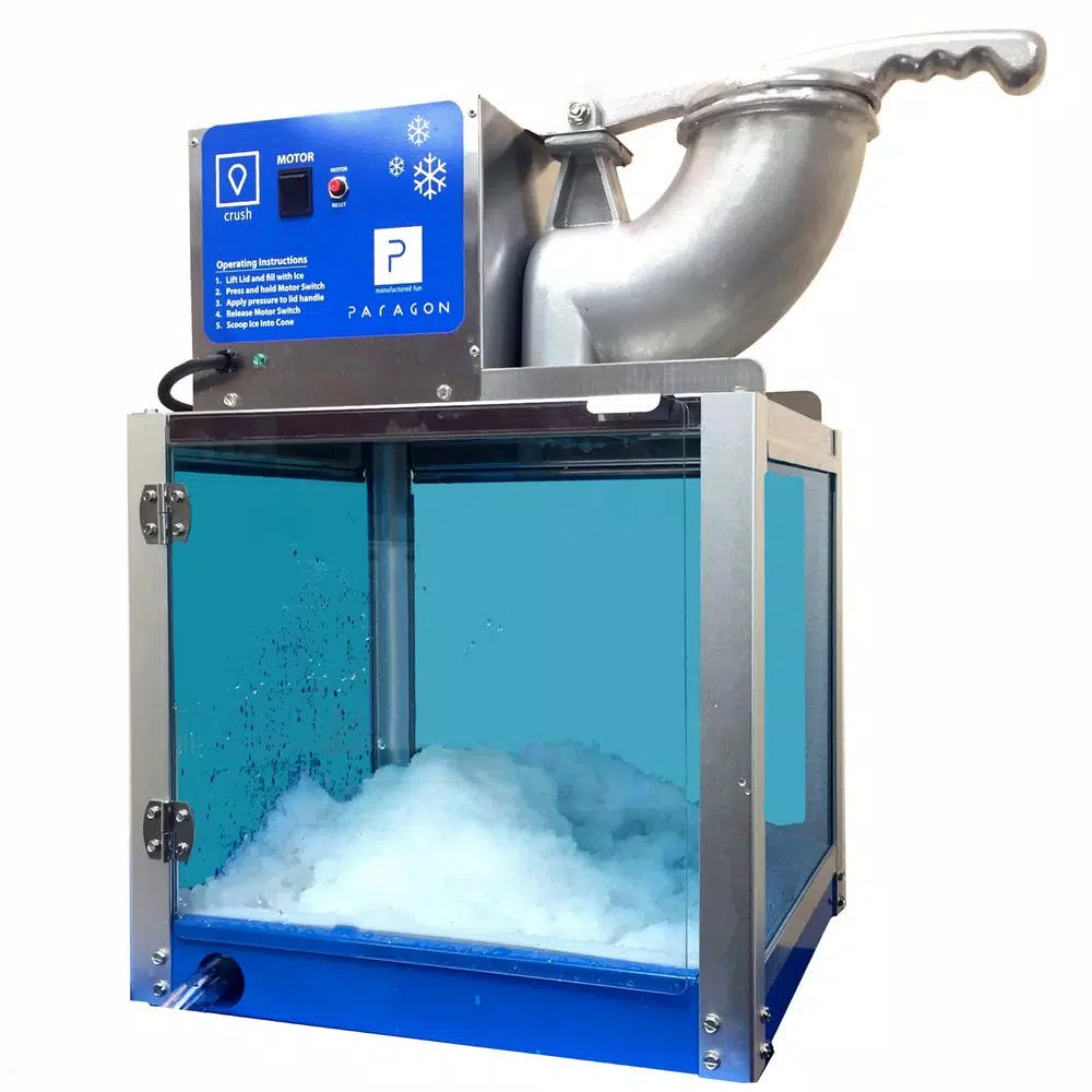 Discount ✨ Paragon Arctic Blast 8000 Oz. Blue Stainless Steel Countertop Snow Cone Machine 🌟 3 Discount ✨ Paragon Arctic Blast 8000 Oz. Blue Stainless Steel Countertop Snow Cone Machine 🌟