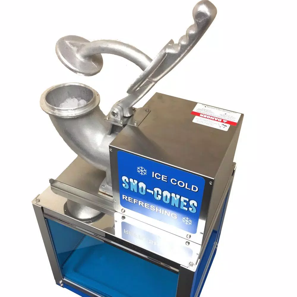 Discount ✨ Paragon Arctic Blast 8000 Oz. Blue Stainless Steel Countertop Snow Cone Machine 🌟 7 Discount ✨ Paragon Arctic Blast 8000 Oz. Blue Stainless Steel Countertop Snow Cone Machine 🌟 - Image 5