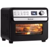 Discount 🔔 Costway 23 Qt. Black 12-in-1 Air Fryer Oven With Rotisserie 😉 -Appliances Sales unnamed file 743