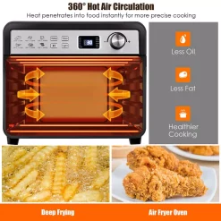 Discount π Costway 23 Qt. Black 12-in-1 Air Fryer Oven With Rotisserie π 14 Discount π Costway 23 Qt. Black 12-in-1 Air Fryer Oven With Rotisserie π -Appliances Sales unnamed file 749