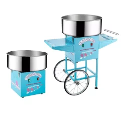 Discount 😀 Great Northern Blue Flufftastic Commercial Cotton 🍬 Candy Machine With Cart ❤️ -Appliances Sales unnamed file 775