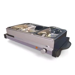 Coupon 😉 NutriChef 21.9 In. Stainless Steel Electric Food Warming Tray Buffet Server Hot Plate Food Warmer (Dual Plate Tray Style) 🎉 -Appliances Sales unnamed file 785