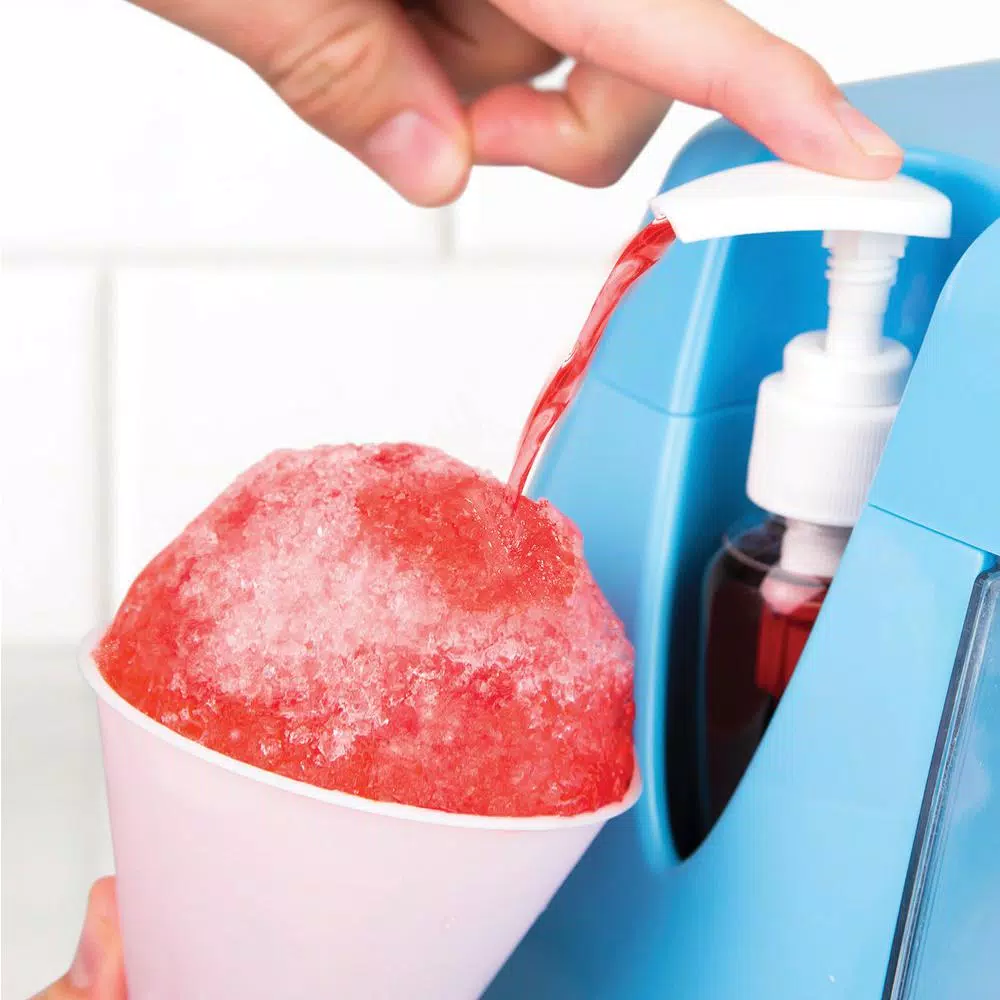 Best Sale ❤️ Nostalgia 240 Oz. Blue Countertop Snow Cone Machine 🌟 6 Best Sale ❤️ Nostalgia 240 Oz. Blue Countertop Snow Cone Machine 🌟 - Image 4