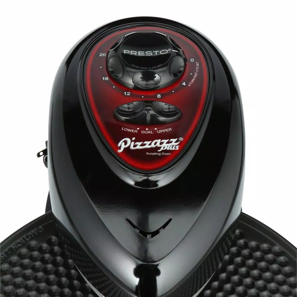 Cheapest 😍 Presto Pizzazz Plus Rotating Pizza Oven 1235 Watts With Built-In Timer 🎉 6 Cheapest 😍 Presto Pizzazz Plus Rotating Pizza Oven 1235 Watts With Built-In Timer 🎉 - Image 5