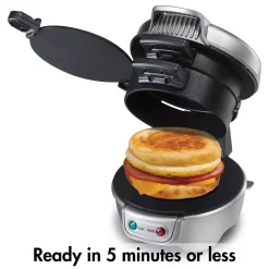 Coupon ❤️ Hamilton Beach 600 W Silver Non-Stick Breakfast Sandwich Maker 🎁 15 Coupon ❤️ Hamilton Beach 600 W Silver Non-Stick Breakfast Sandwich Maker 🎁 -Appliances Sales unnamed file 882