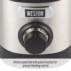 Discount ⌛ Weston Pro Series 32 Oz. 11-speed Stainless Steel Blender With Sound Shield 🛒 -Appliances Sales unnamed file 902