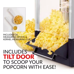 Discount ✨ Nostalgia 390-Watts 2.5 Oz. Black Kettle Popcorn Maker 😍 -Appliances Sales unnamed file 917