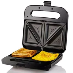 Top 10 ❤️ Ovente 2-Slice Electric Sandwich Maker Non Stick Grill, Black (GPS401B) ✔️