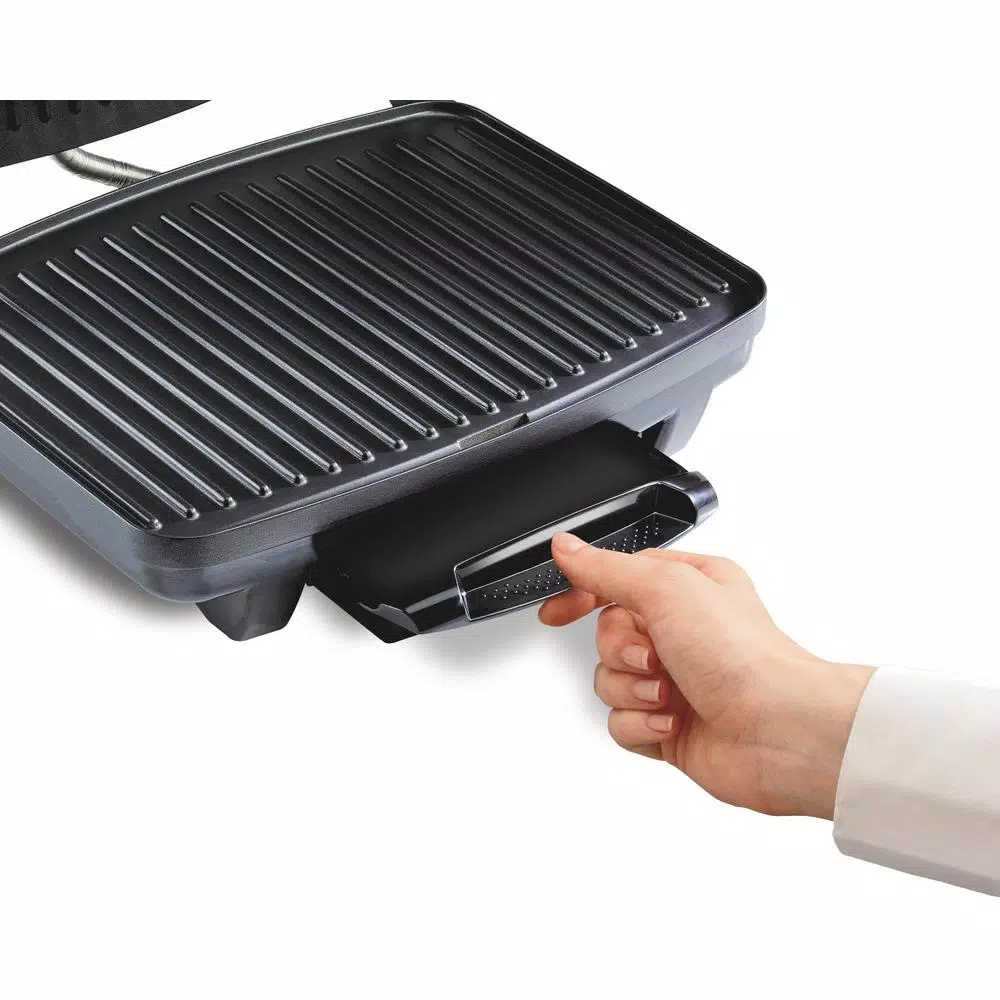 Outlet 👏 Hamilton Beach Stainless Steel Panini Press And Indoor Grill 👍 7 Outlet 👏 Hamilton Beach Stainless Steel Panini Press And Indoor Grill 👍 - Image 5