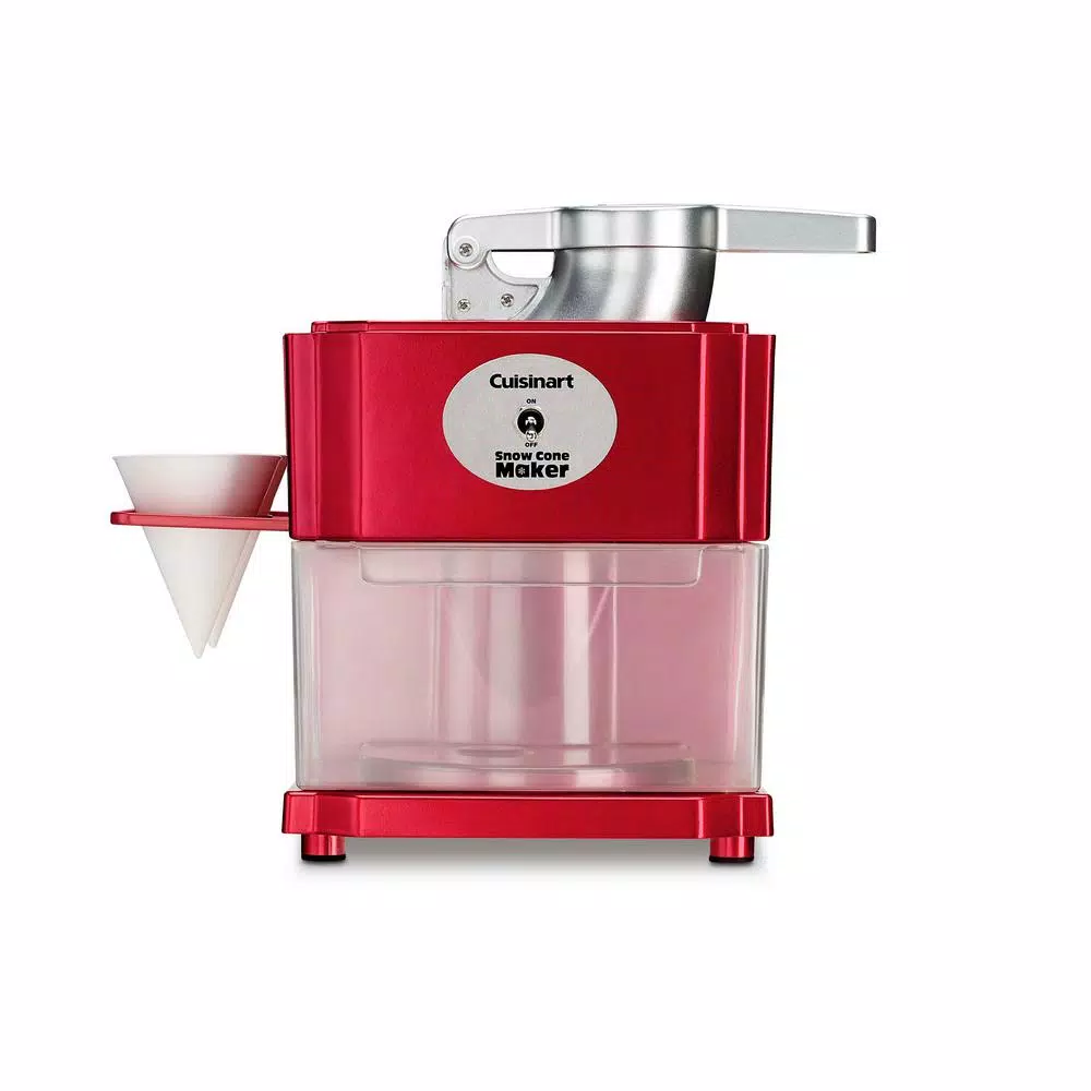 Budget 😉 Cuisinart 20 Oz. Red Countertop Snow Cone Machine ✨ 5 Budget 😉 Cuisinart 20 Oz. Red Countertop Snow Cone Machine ✨ - Image 3