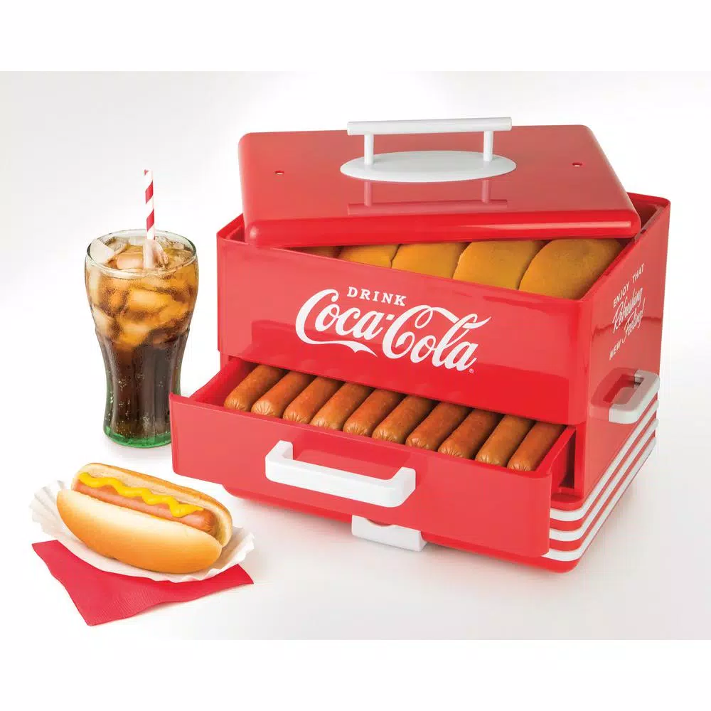 Coupon 🛒 Nostalgia Coca-Cola Hot 🐶 Dog Steamer ⭐ 3 Coupon 🛒 Nostalgia Coca-Cola Hot 🐶 Dog Steamer ⭐
